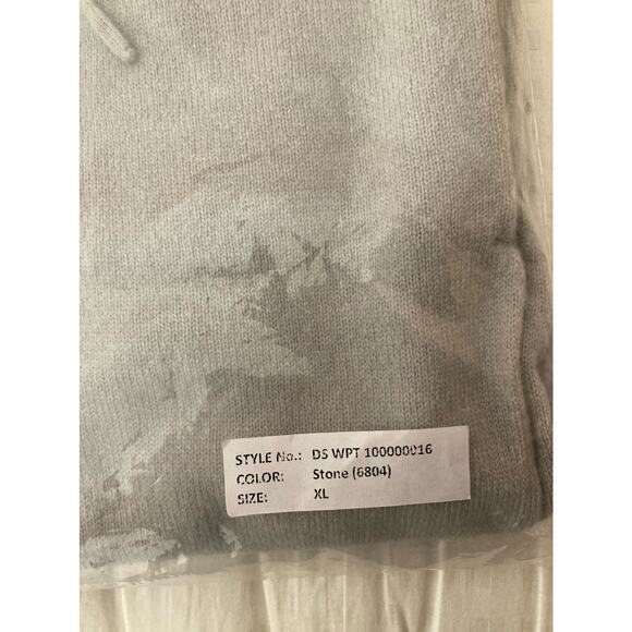 DSTLD WOMEN'S STONE REGULAR FIT 100% CASHMERE JOGGER PANTS X-LARGE - Picture 12 of 12